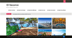 Desktop Screenshot of id-vacance.fr